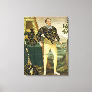 Lienzo Sir Guillermo Drury, de Hawstead, Suffolk