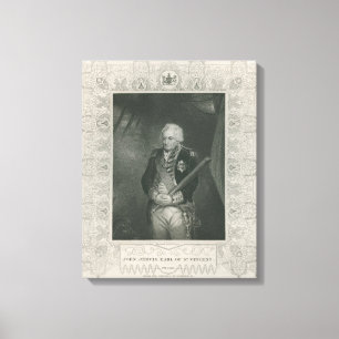 Lienzo Sir Juan Jervis en 1795