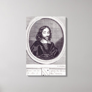 Lienzo Sir Thomas Browne, grabado por Frederick