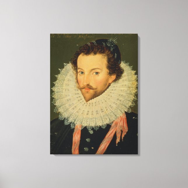 Lienzo Sir Walter Raleigh (Anverso)