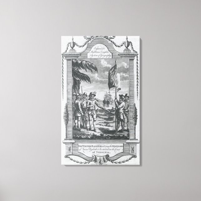 Lienzo Sir Walter Raleigh 2 (Anverso)