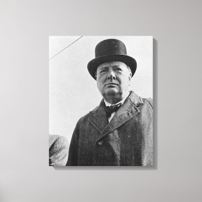 Lienzo Sir Winston Churchill (1942) (Anverso)