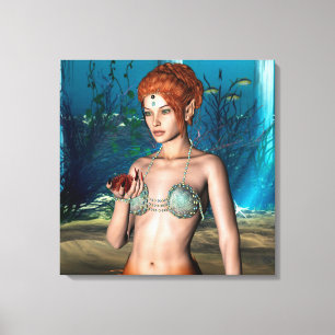 Lienzo Sirena