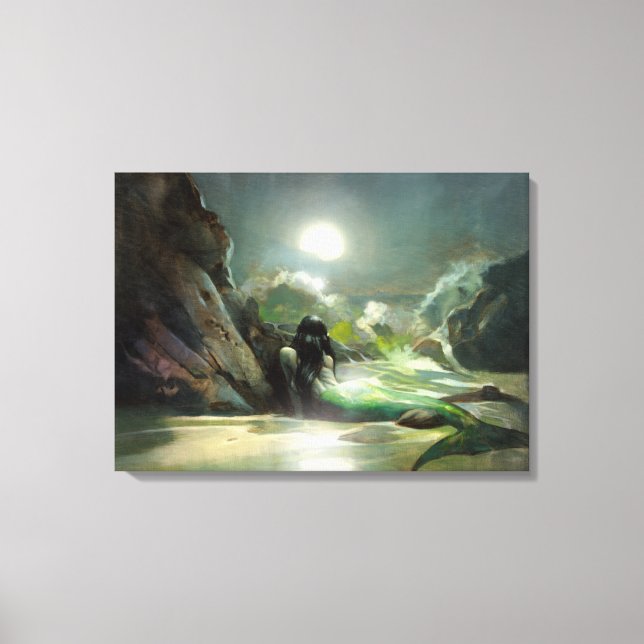 Lienzo Sirena de la Rebelión del Mar (Anverso)