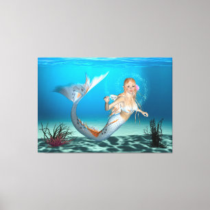 Lienzo Sirena Encantadora