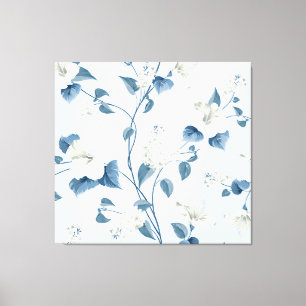 Lienzo Siringa, flores de hibisco, patrón de tela.