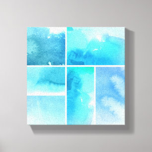 Lienzo Sistema del extracto 3 pintados a mano de la