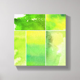 Lienzo Sistema del extracto de la acuarela pintado a mano