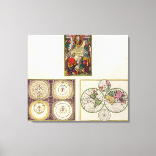 Lienzo Sistema Solar de la página de título de Illus, v