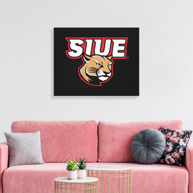 Lienzo SIUE Cougars (Insitu (Sala de estar))
