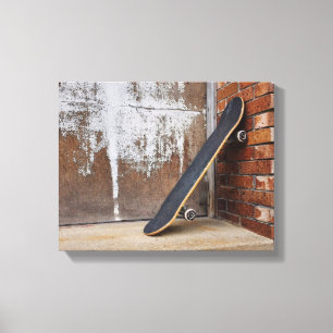 Lienzo Skateboard en reposo