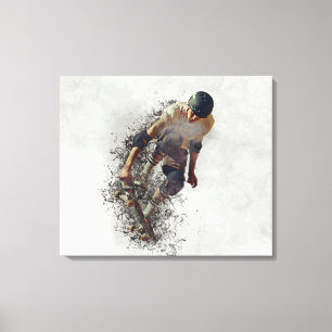 Lienzo Skateboarder