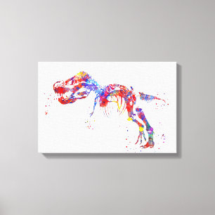 Lienzo Skeleton de T Rex