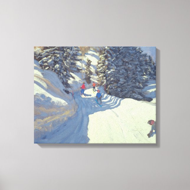 Lienzo Ski Trail Lofer 2004 (Anverso)