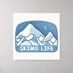 Lienzo Skimo Life