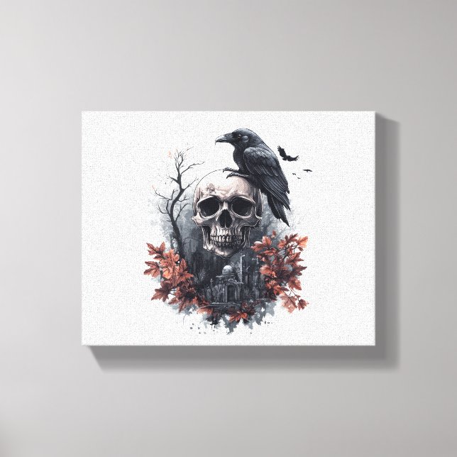 Lienzo Skull Chef Kitchen Master (Anverso)