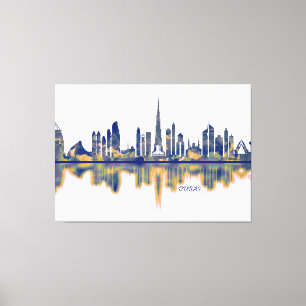 Lienzo Skyline de Dubai