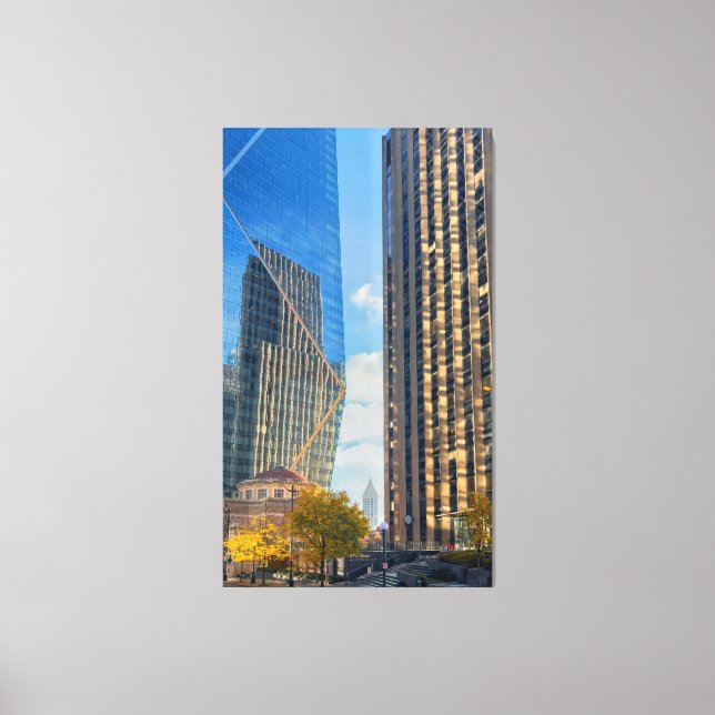 Lienzo Skyline Seattle (Anverso)