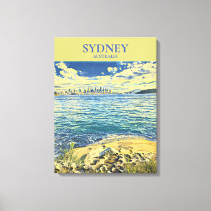 Lienzo Skyline Travel de Sydney Harbour