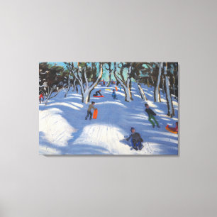 Lienzo Sledging en Ladmanlow 2012