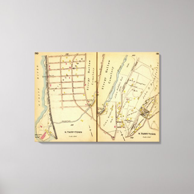 Lienzo Sleepy Hollow, Nueva York 2 (Anverso)
