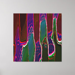 Lienzo Slime Ken Gage Surrealismo Abstracto