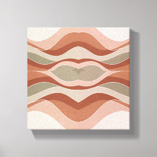 Lienzo SmileGeometric Wave Wall Art - Canvas escandinavas
