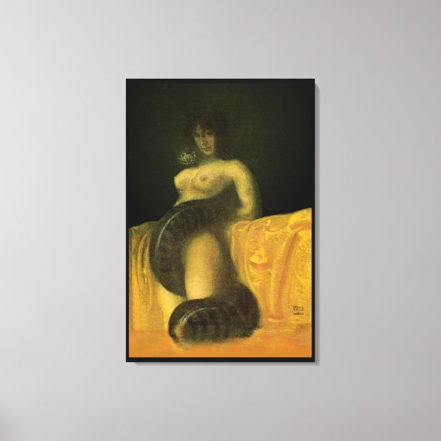 Lienzo SnakeGrl Stretched Canvas Wall Art 24x36 (THICK) (Anverso)