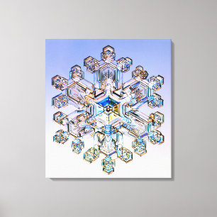 Lienzo Snowflake