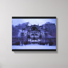 Lienzo Snowley Winter Gate