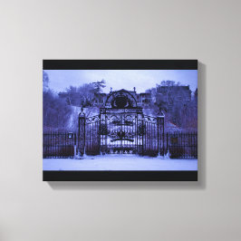 Lienzo Snowley Winter Gate