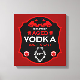 Lienzo Sobre La Colina En Vodka Drinker