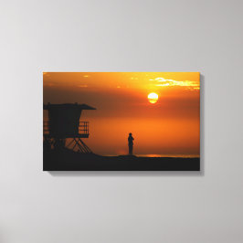 Lienzo ¡socorrista de guardia!