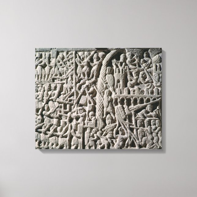 Lienzo Socorro que representa el asedio de Carcasona (Anverso)