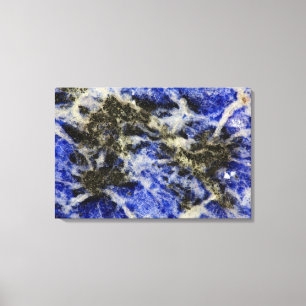 Lienzo Sodalita Azul