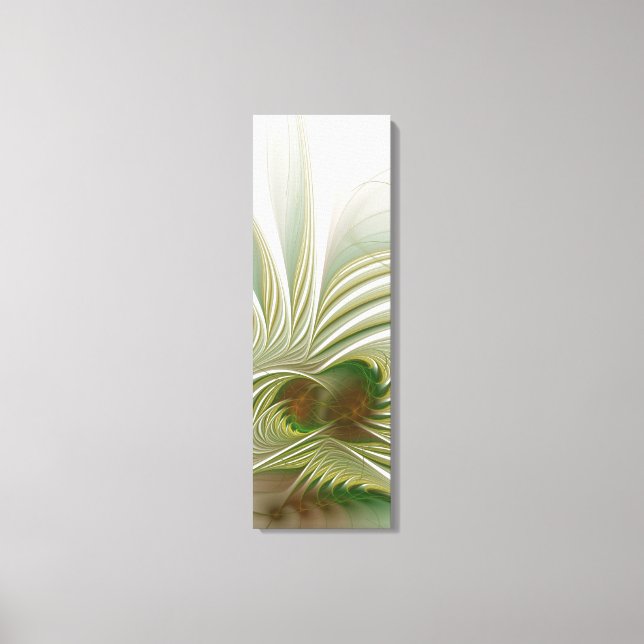 Lienzo Soft and tenderness fractal fantasy flower (Anverso)