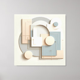 Lienzo Soft Dimensional Arcs