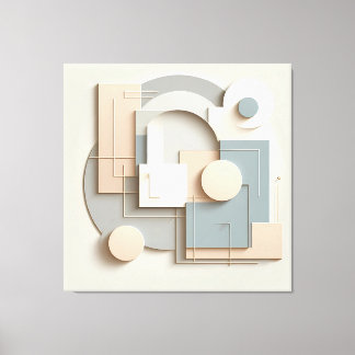 Lienzo Soft Dimensional Arcs