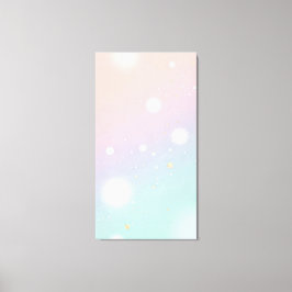 Lienzo soft pastel gradient background is dotted