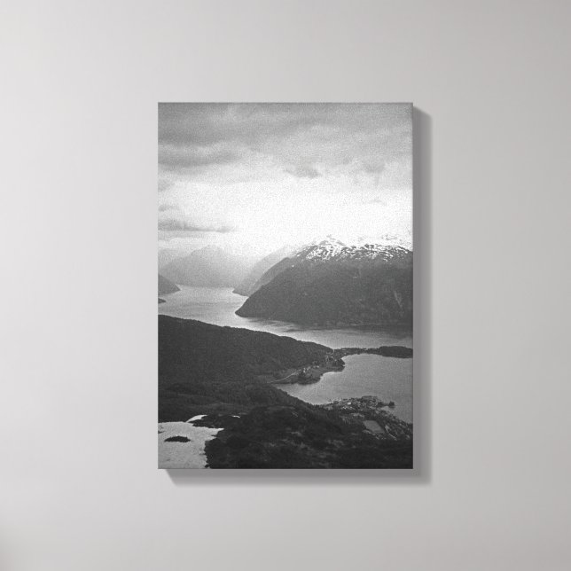 Lienzo Sognefjord, Noruega (Anverso)