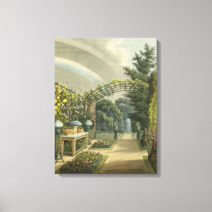 Lienzo Sol después de la lluvia, de 'fragmentos en la