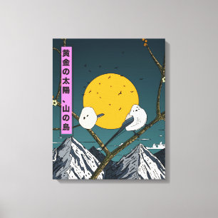 Lienzo Sol Dorado, Pájaros de Montaña