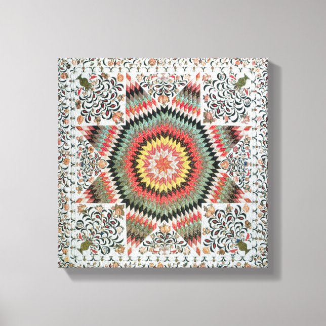 Lienzo Sol en ascenso o "Estrella de Belén" (Anverso)