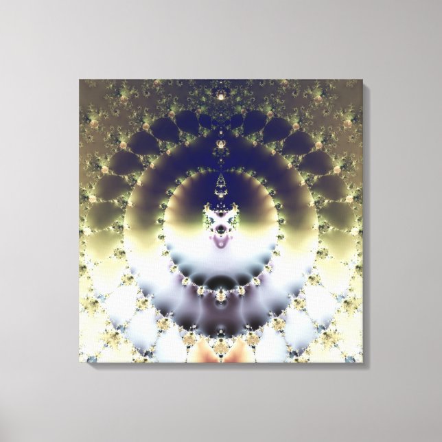 Lienzo Sol psicodélico (Anverso)