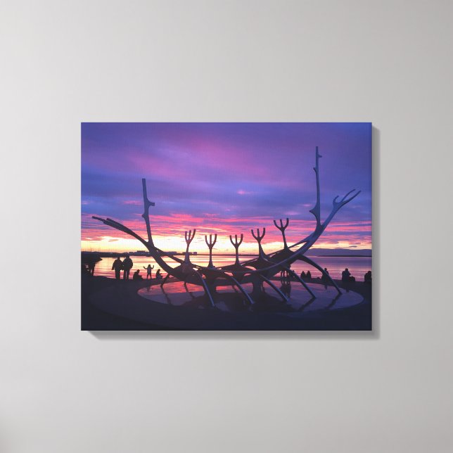 lienzo solar de reykjavik #3 (Anverso)