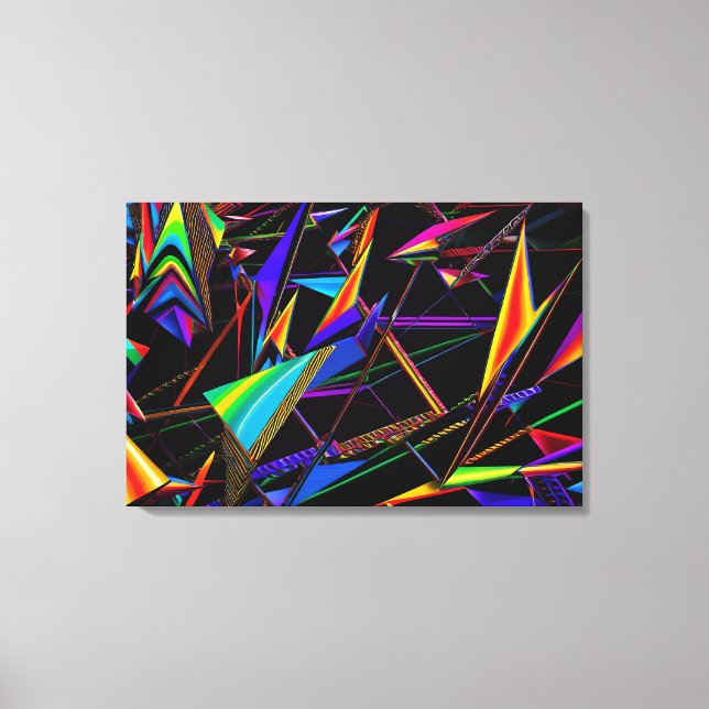 Lienzo Solar Sailing (Anverso)