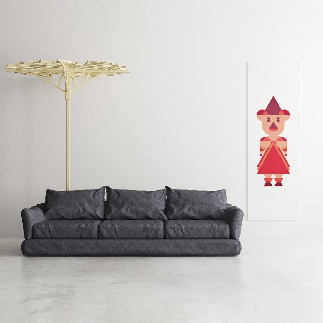 Lienzo Soldado general (Geometric Creative Traditional Wall Art)