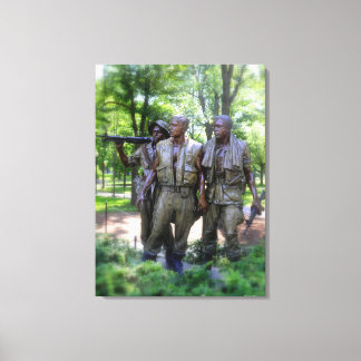 Lienzo Soldados conmemorativos de veteranos de Vietnam