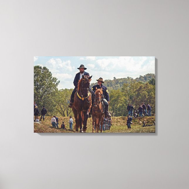 Lienzo Soldados de Sindicatos Ricos (Anverso)