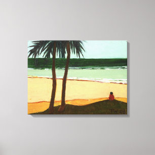 Lienzo Soledad 2006 de la playa